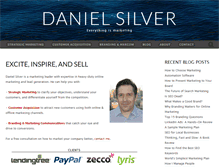 Tablet Screenshot of danielsilver.com